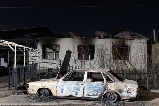 Последствия массовых беспорядков на юге Казахстана