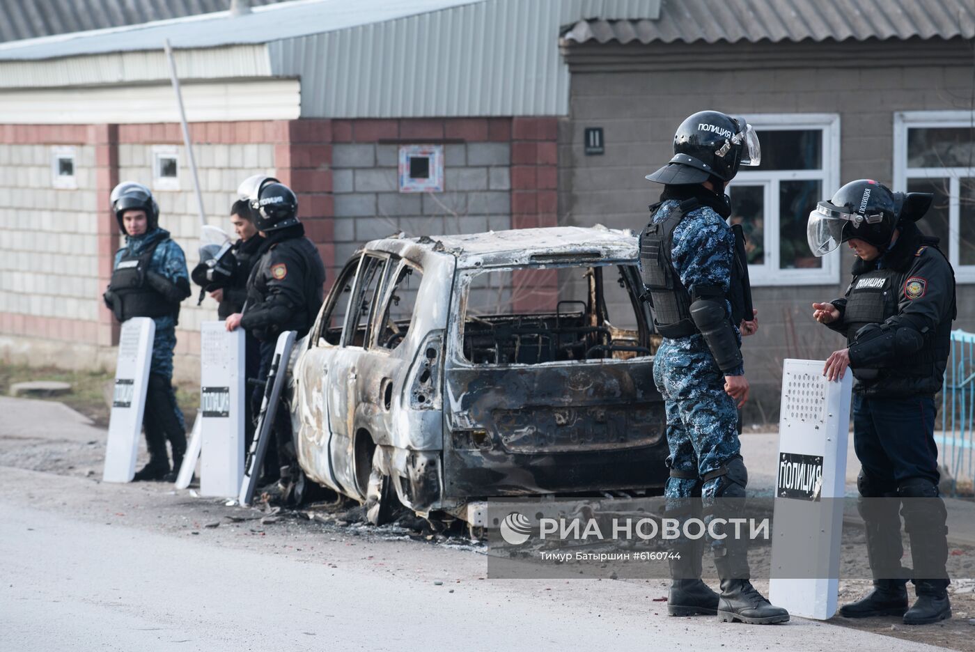 Последствия массовых беспорядков на юге Казахстана