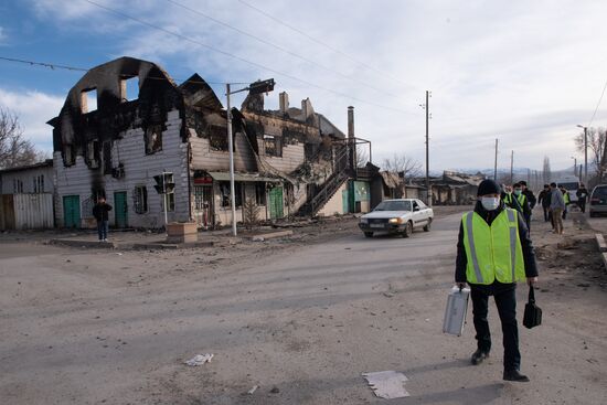 Последствия массовых беспорядков на юге Казахстана
