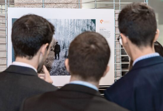 Выставка конкурса им. А. Стенина в Страсбурге