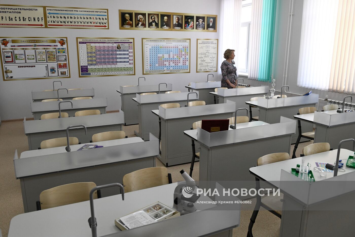 Открытие новой школы в Новосибирске