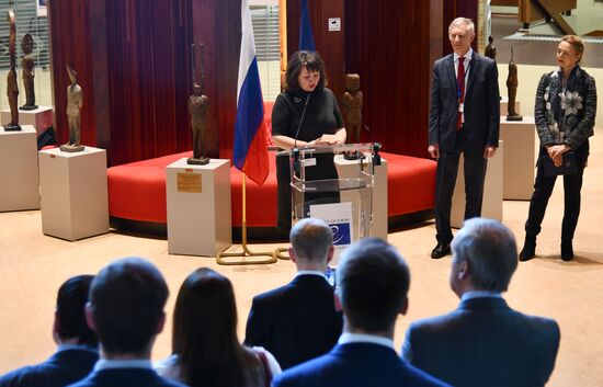 Выставка конкурса им. А. Стенина в Страсбурге