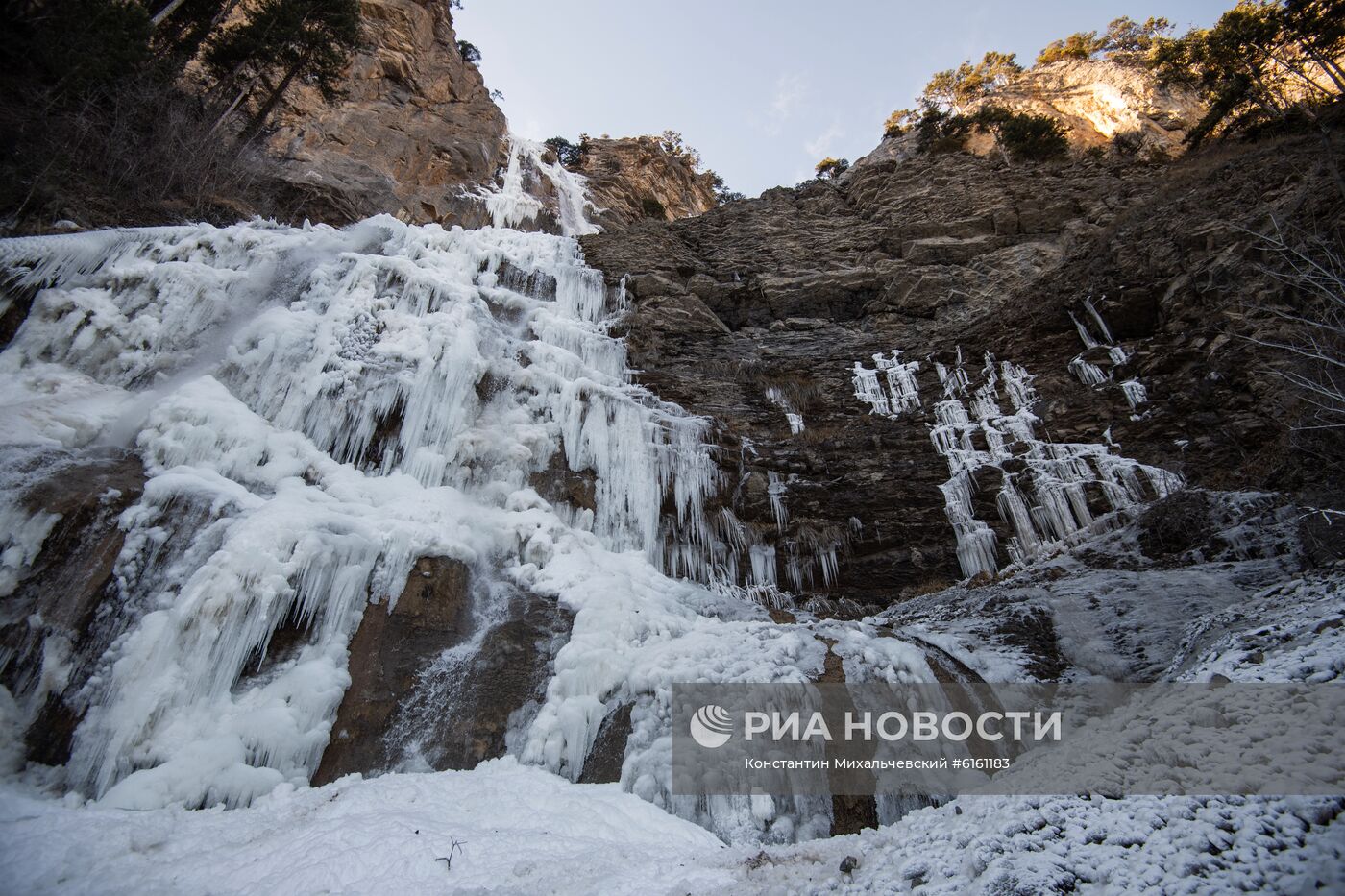 Водопад Учан-Су в Крыму