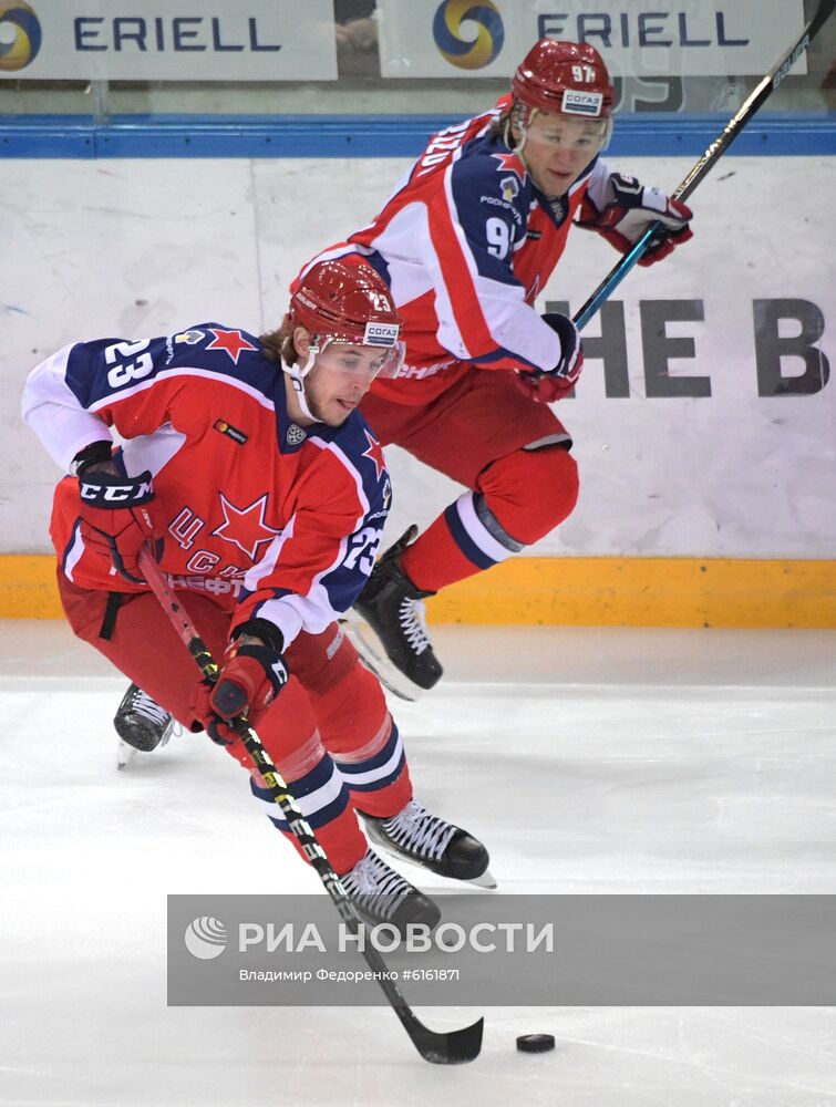 Хоккей. КХЛ. Матч ЦСКА - "Торпедо"