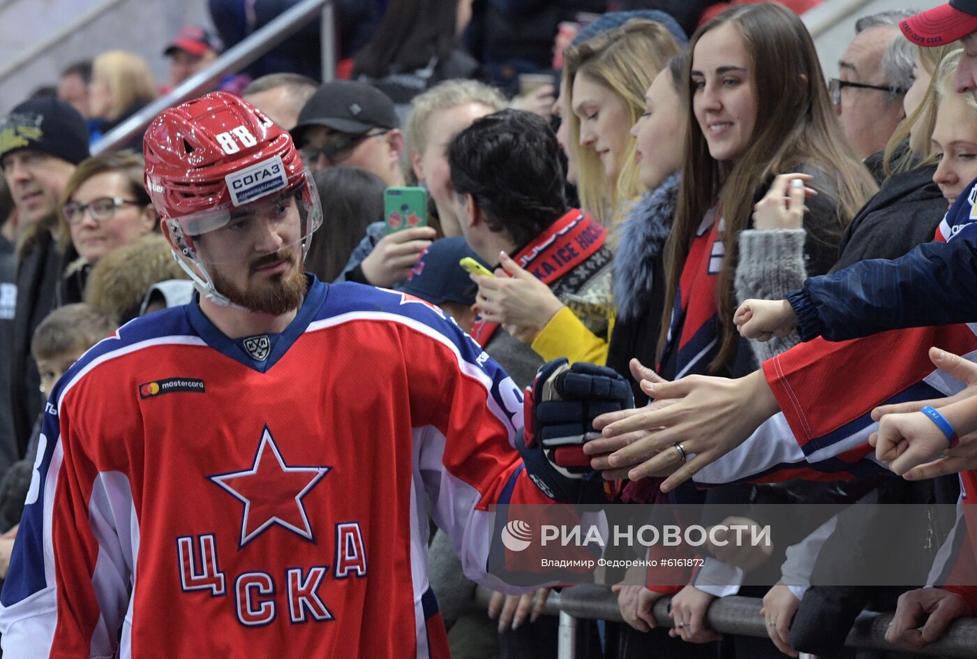 Хоккей. КХЛ. Матч ЦСКА - "Торпедо"