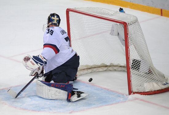 Хоккей. КХЛ. Матч ЦСКА - "Торпедо" 