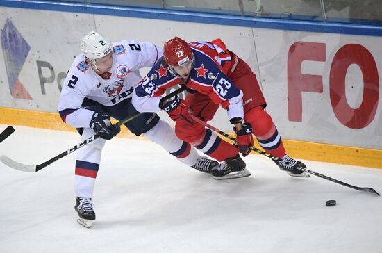 Хоккей. КХЛ. Матч ЦСКА - "Торпедо" 