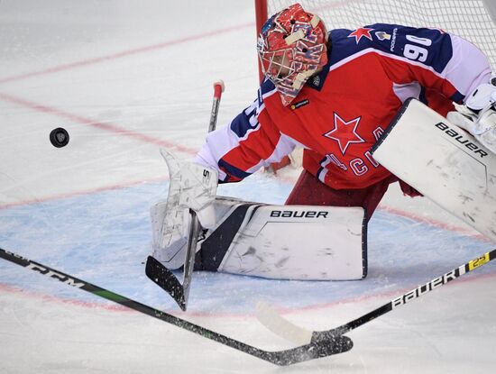 Хоккей. КХЛ. Матч ЦСКА - "Торпедо" 