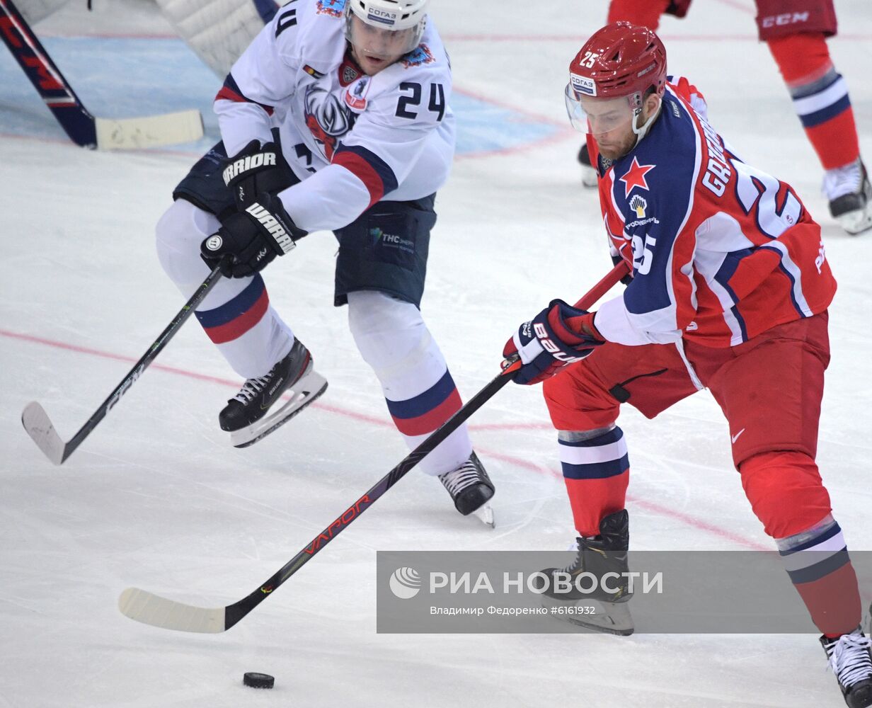 Хоккей. КХЛ. Матч ЦСКА - "Торпедо"