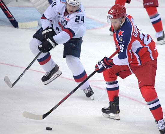 Хоккей. КХЛ. Матч ЦСКА - "Торпедо" 