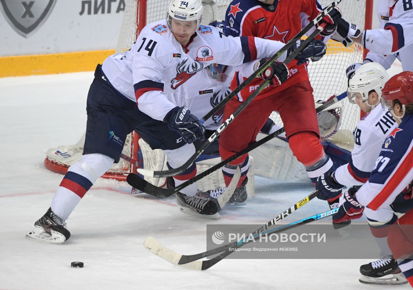 Хоккей. КХЛ. Матч ЦСКА - "Торпедо"