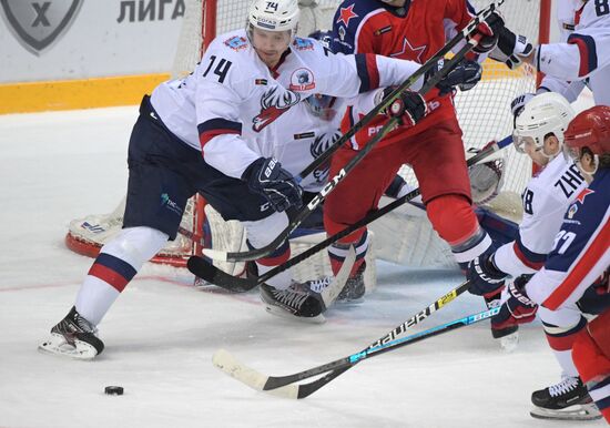 Хоккей. КХЛ. Матч ЦСКА - "Торпедо" 