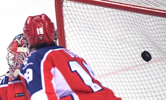 Хоккей. КХЛ. Матч ЦСКА - "Торпедо" 