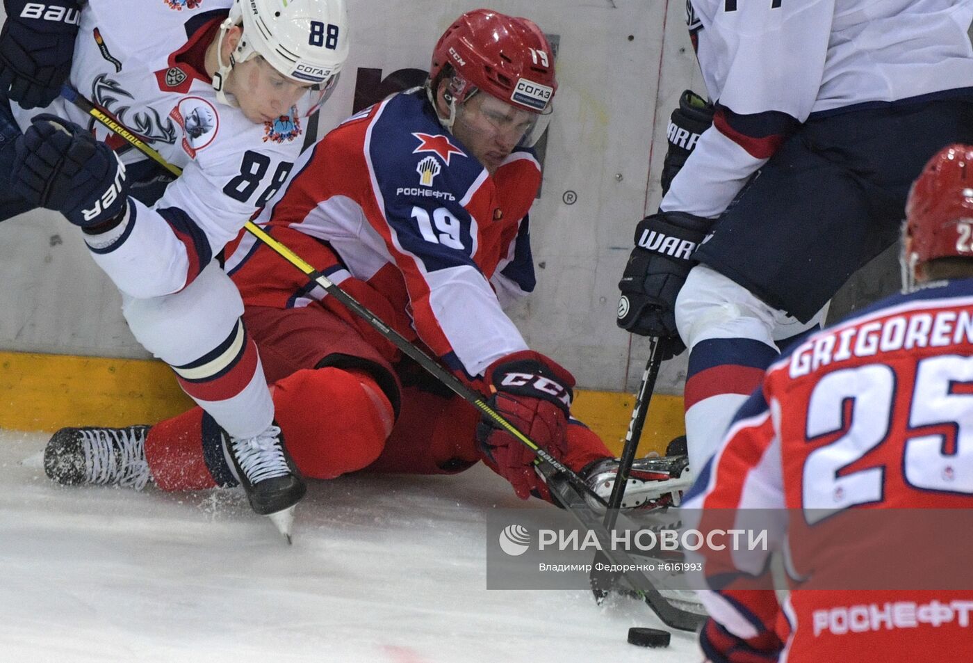 Хоккей. КХЛ. Матч ЦСКА - "Торпедо"