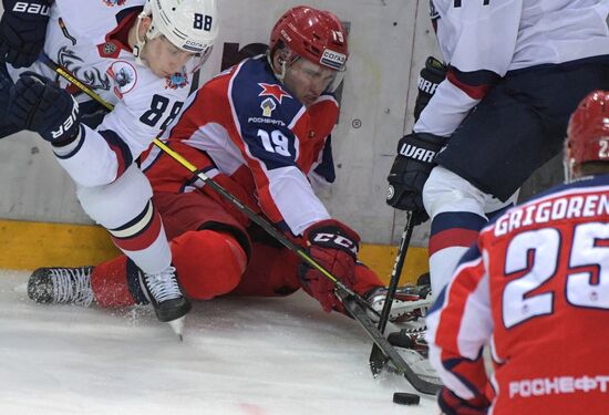 Хоккей. КХЛ. Матч ЦСКА - "Торпедо" 