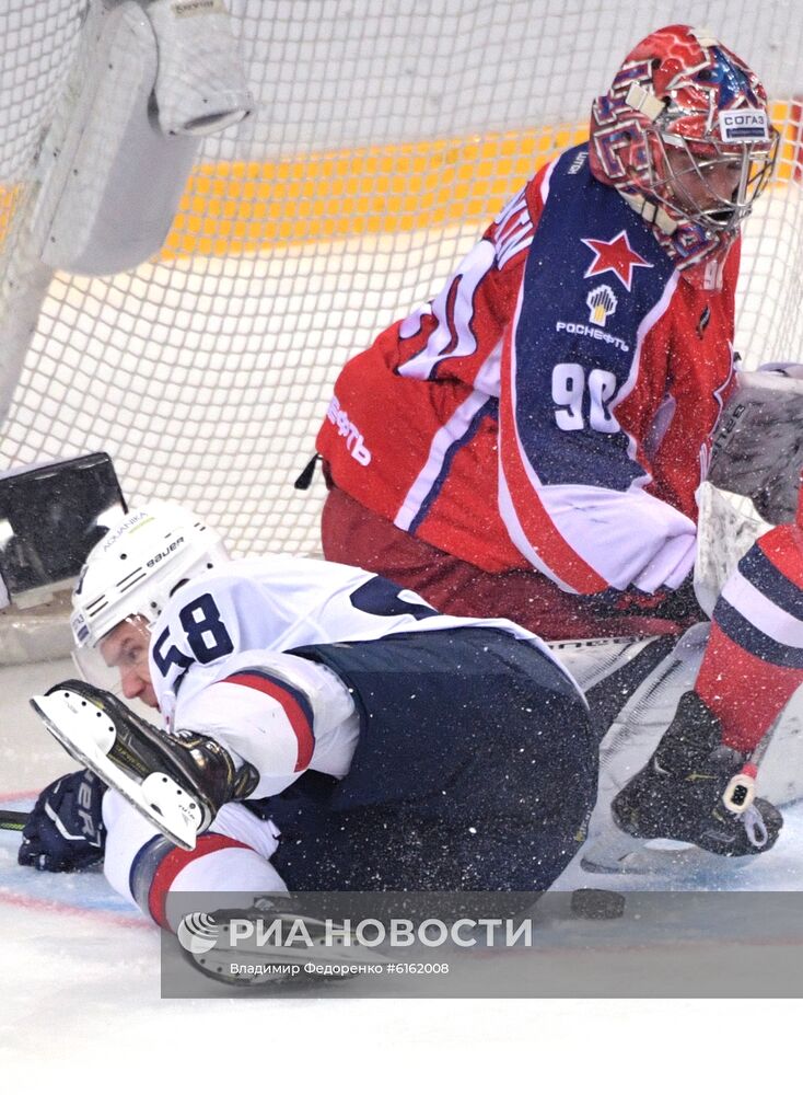 Хоккей. КХЛ. Матч ЦСКА - "Торпедо"