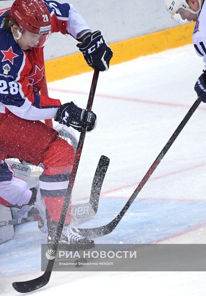 Хоккей. КХЛ. Матч ЦСКА - "Торпедо"