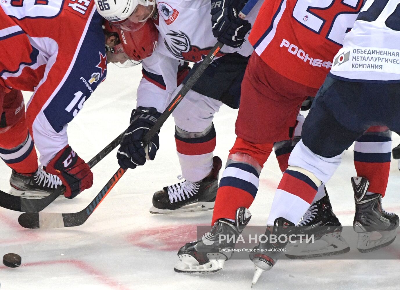 Хоккей. КХЛ. Матч ЦСКА - "Торпедо"