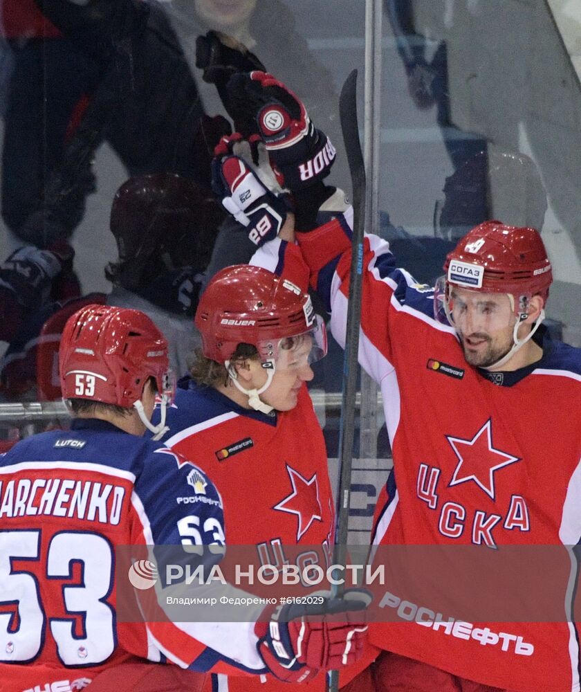 Хоккей. КХЛ. Матч ЦСКА - "Торпедо"