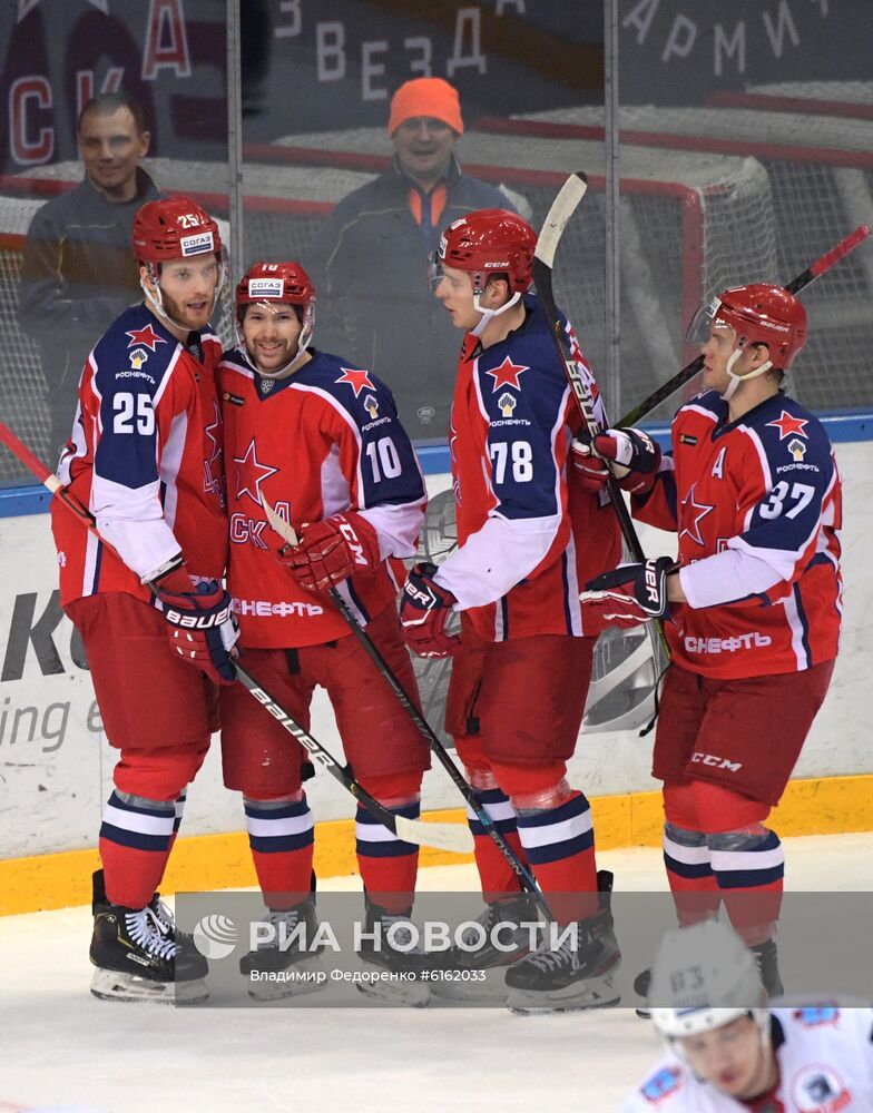 Хоккей. КХЛ. Матч ЦСКА - "Торпедо"