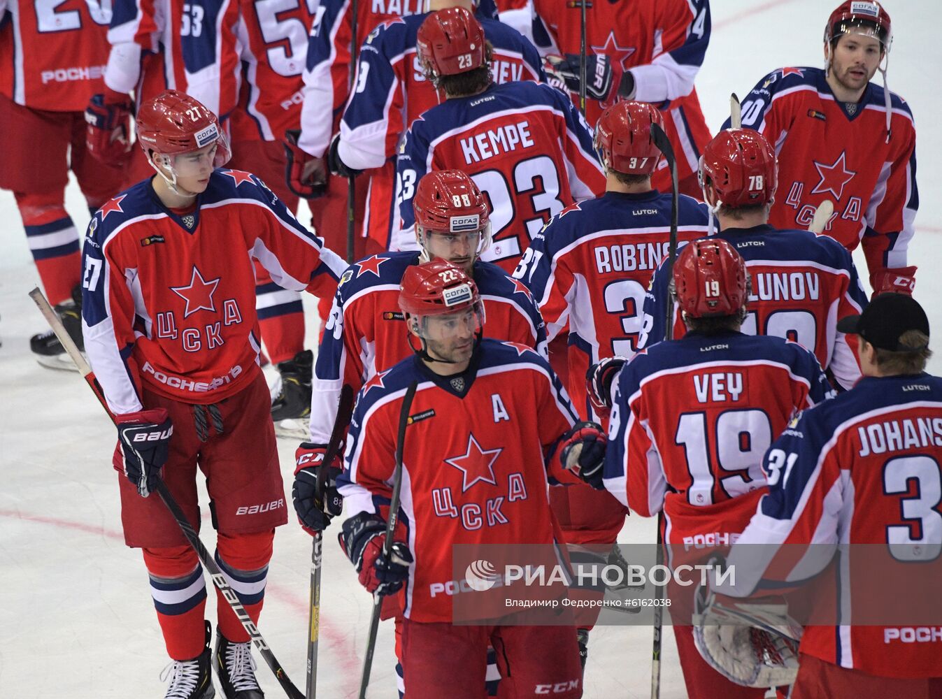 Хоккей. КХЛ. Матч ЦСКА - "Торпедо"