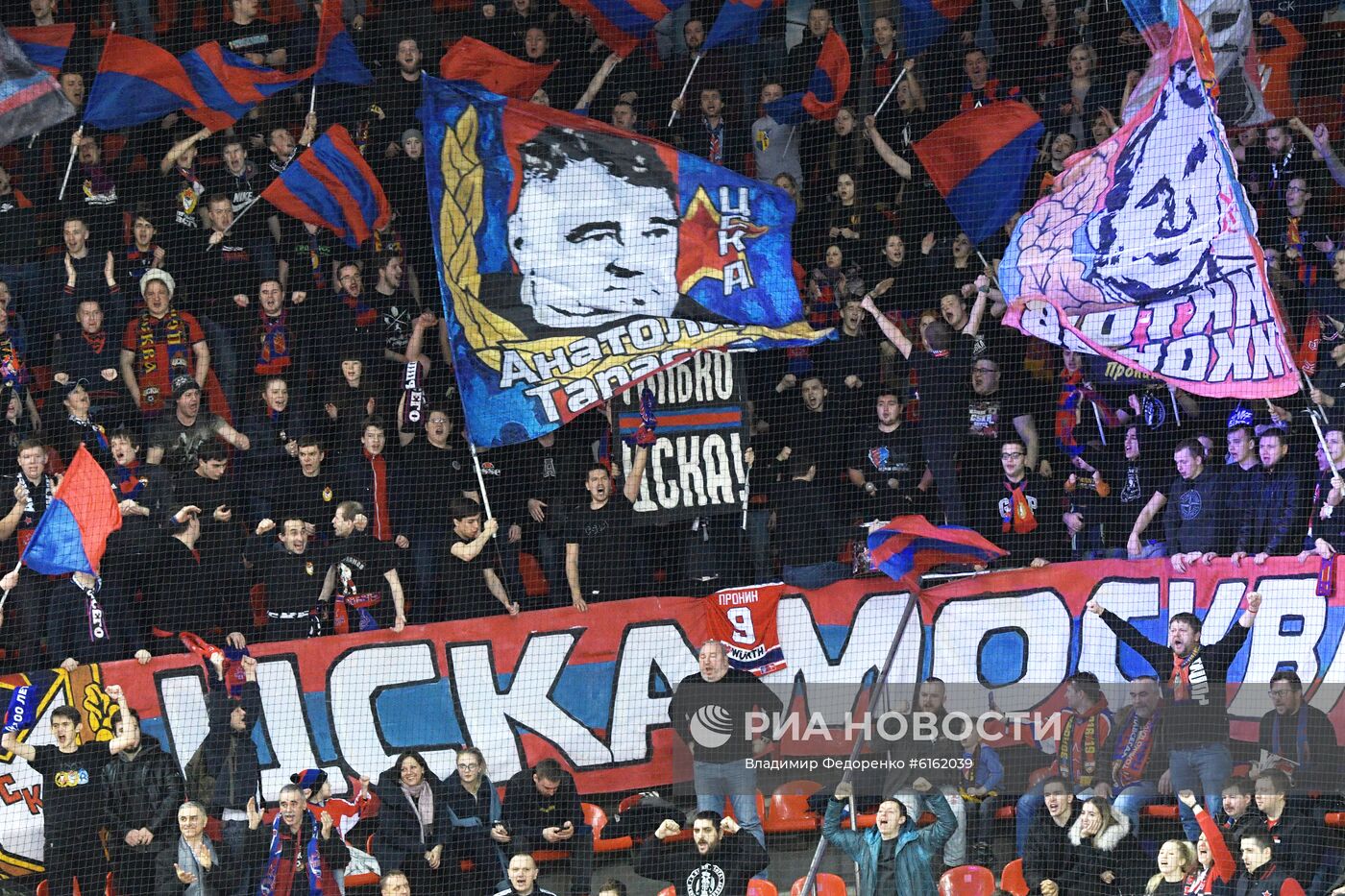 Хоккей. КХЛ. Матч ЦСКА - "Торпедо"