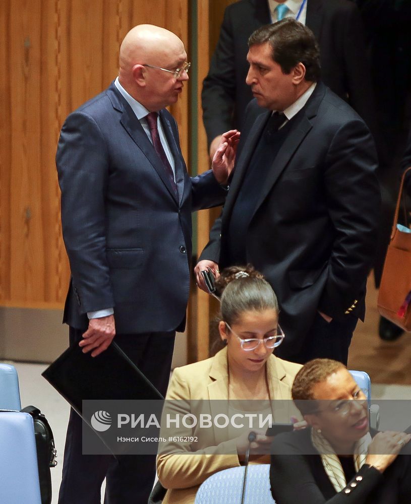 Заседание Совета безопасности ООН