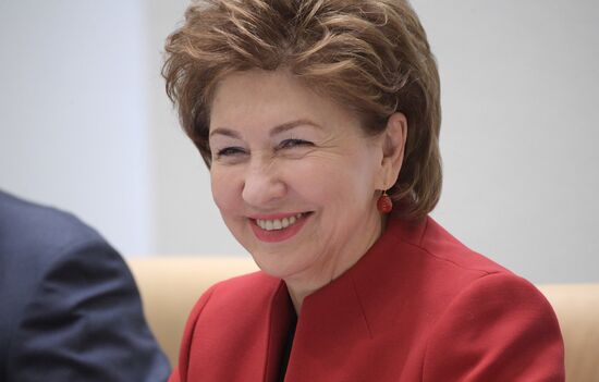 Заседание Совета Федерации РФ