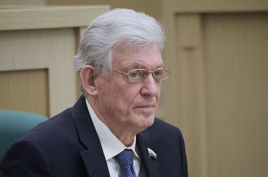 Заседание Совета Федерации РФ