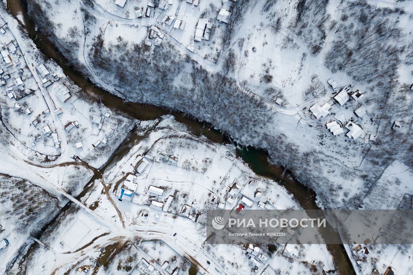 Зима в Краснодарском крае
