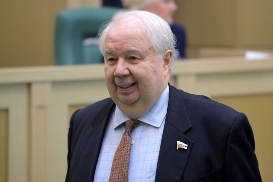 Заседание Совета Федерации РФ