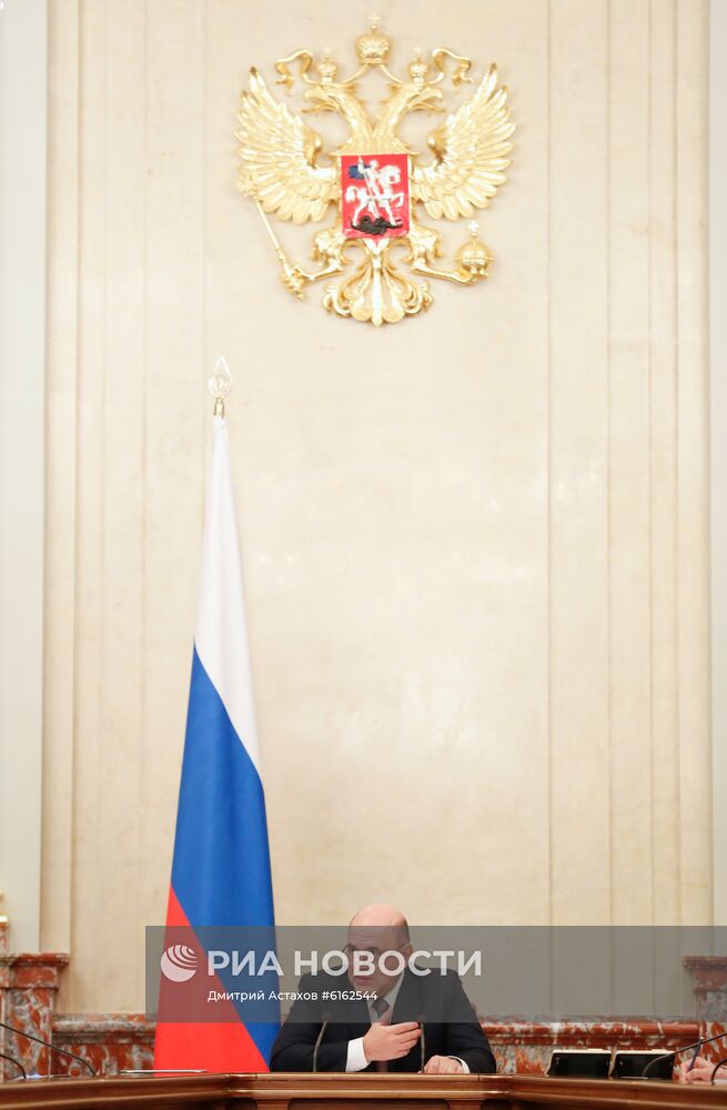 Премьер-министр РФ М. Мишустин провел заседание президиума Совета при президенте РФ по стратегическому развитию и нацпроектам
