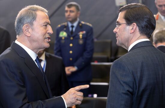 Встреча министров обороны НАТО в Брюсселе 