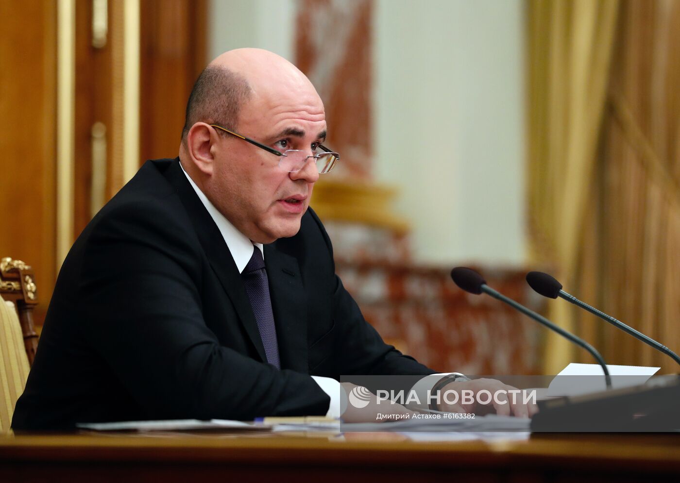 Премьер-министр РФ М. Мишустин провел заседание правительства РФ