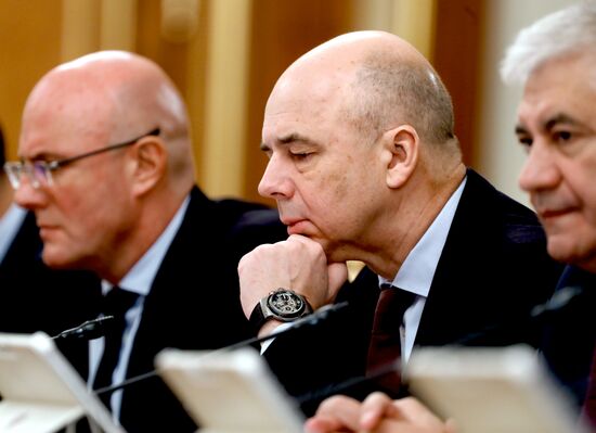 Премьер-министр РФ М. Мишустин провел заседание правительства РФ