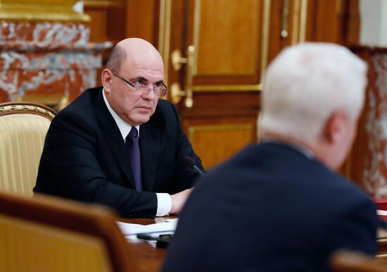 Премьер-министр РФ М. Мишустин провел заседание правительства РФ