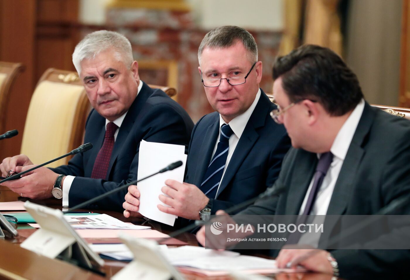 Премьер-министр РФ М. Мишустин провел заседание правительства РФ