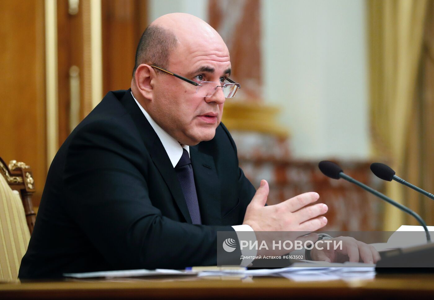 Премьер-министр РФ М. Мишустин провел заседание правительства РФ