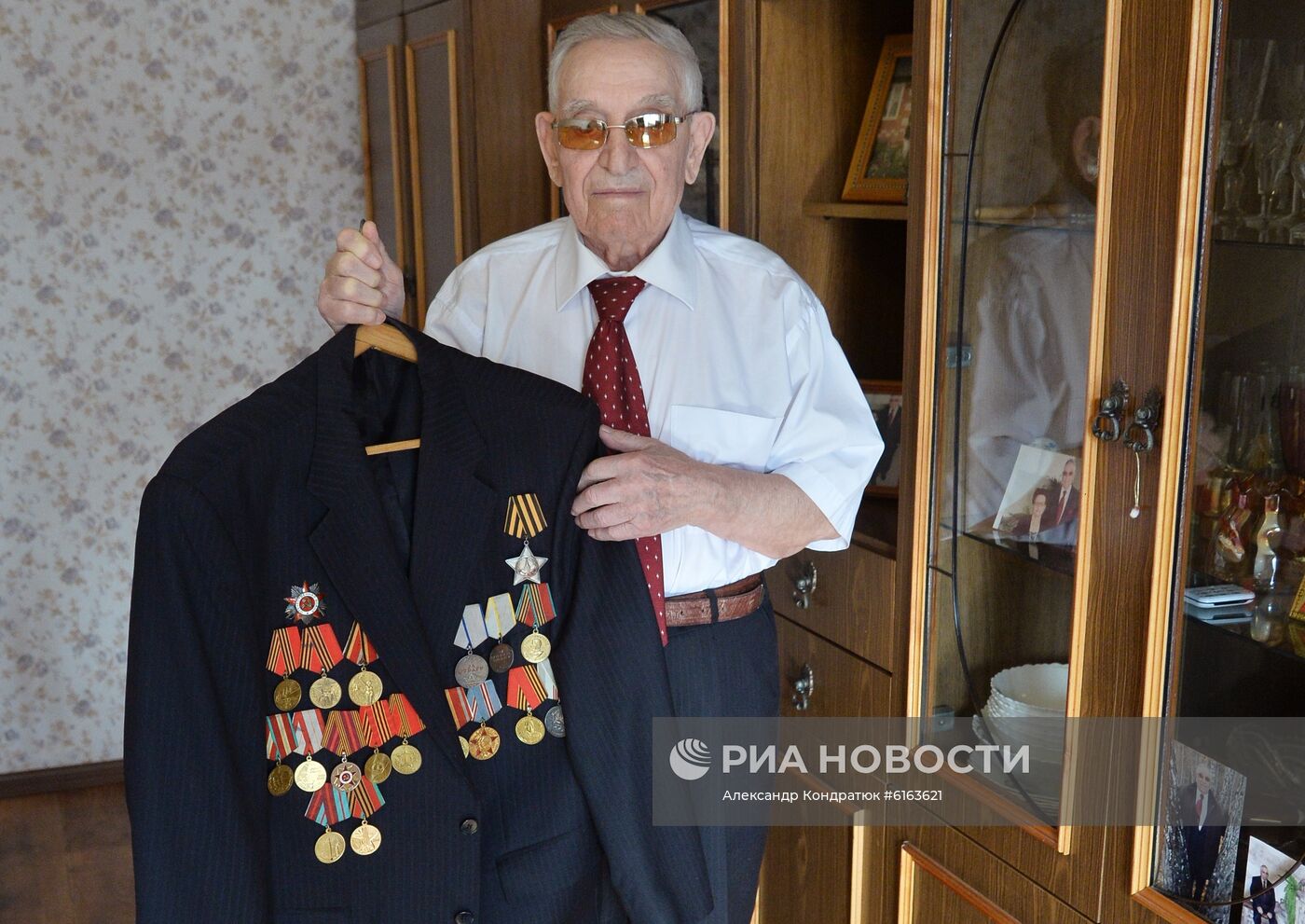 Ветеран Великой Отечественной войны П.О. Хорват