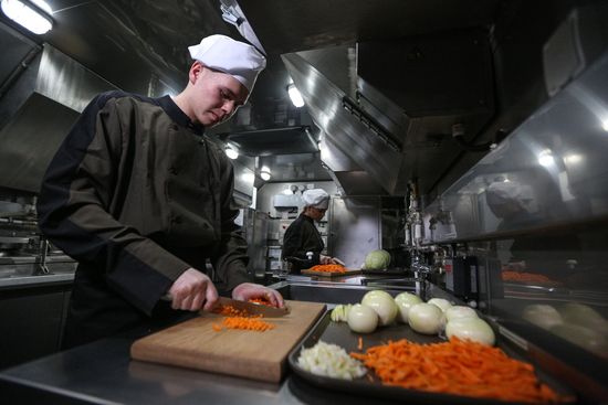 Арктическая военная полевая кухня