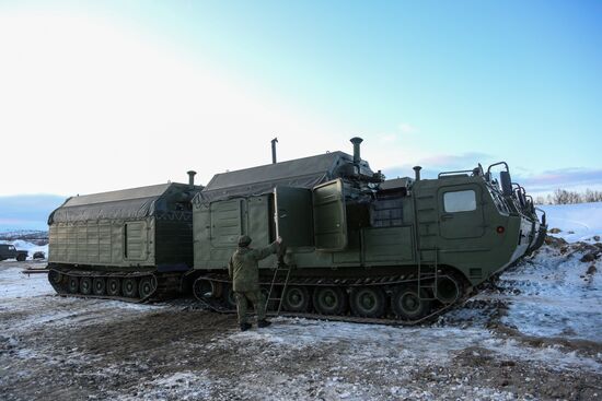 Арктическая военная полевая кухня