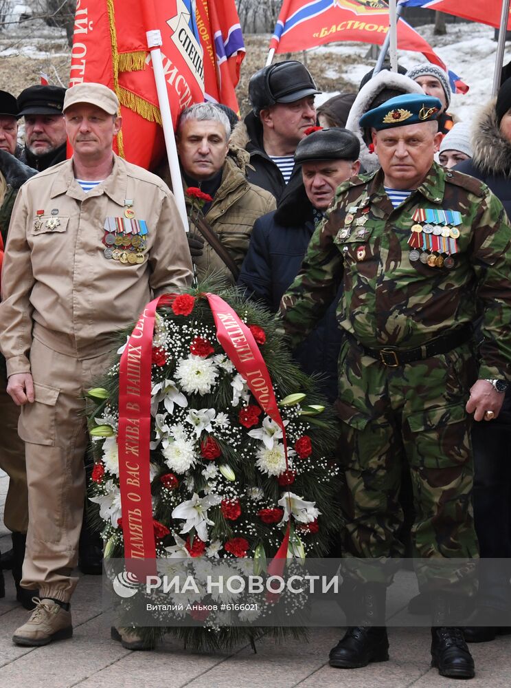 Мероприятия, посвященные 31-й годовщине вывода советских войск из Афганистана
