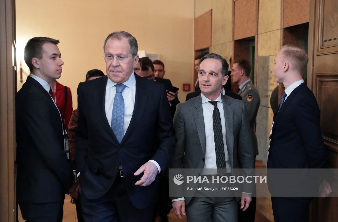 Визит главы МИД РФ С. Лаврова в Германию