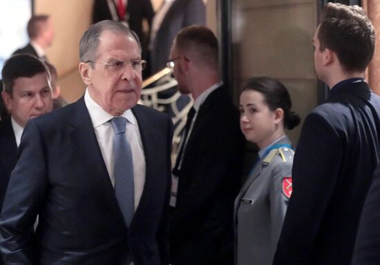 Визит главы МИД РФ С. Лаврова в Германию