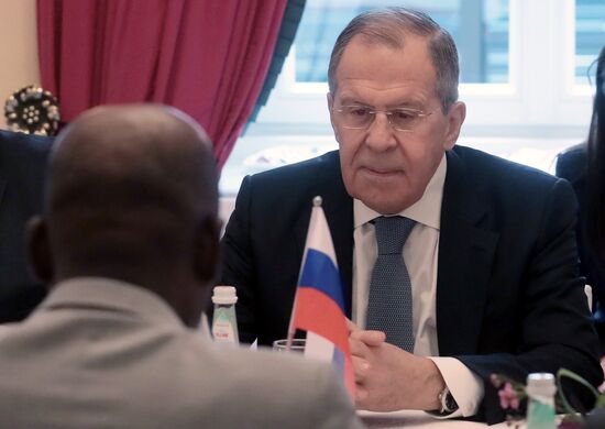 Визит главы МИД РФ С. Лаврова в Германию