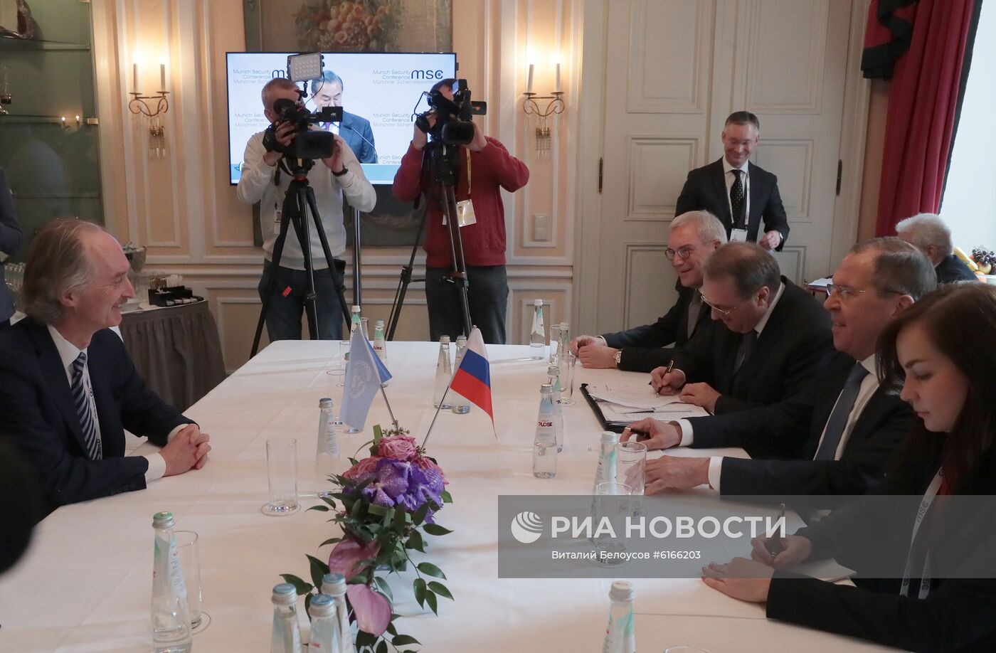 Визит главы МИД РФ С. Лаврова в Германию