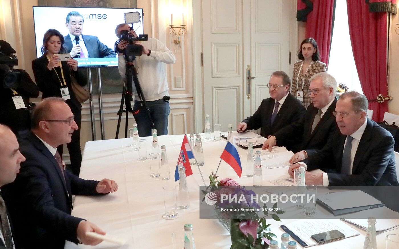 Визит главы МИД РФ С. Лаврова в Германию