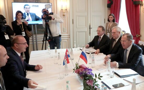 Визит главы МИД РФ С. Лаврова в Германию