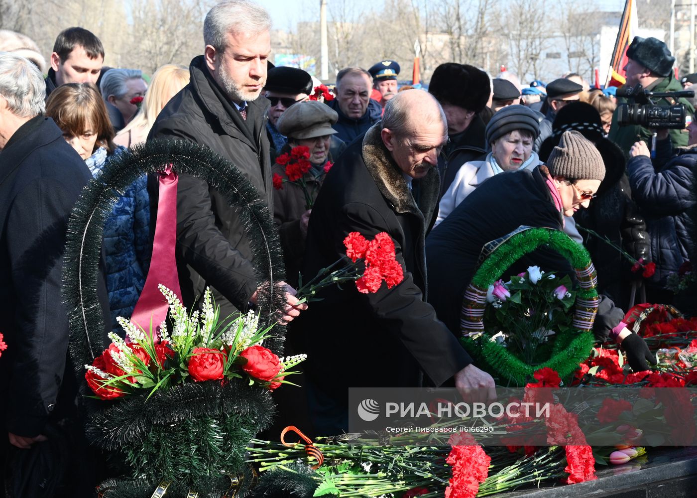 Открытие памятника воинам-интернационалистам в Ростове-на-Дону