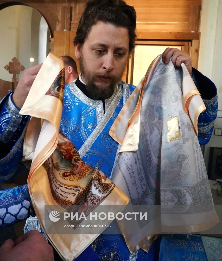 Освящение нового храма Сретения Господня в Калининграде